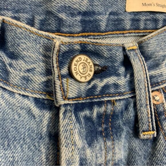 NOEND MedIum Wash Mom Straight Jeans - Picture 4 of 12